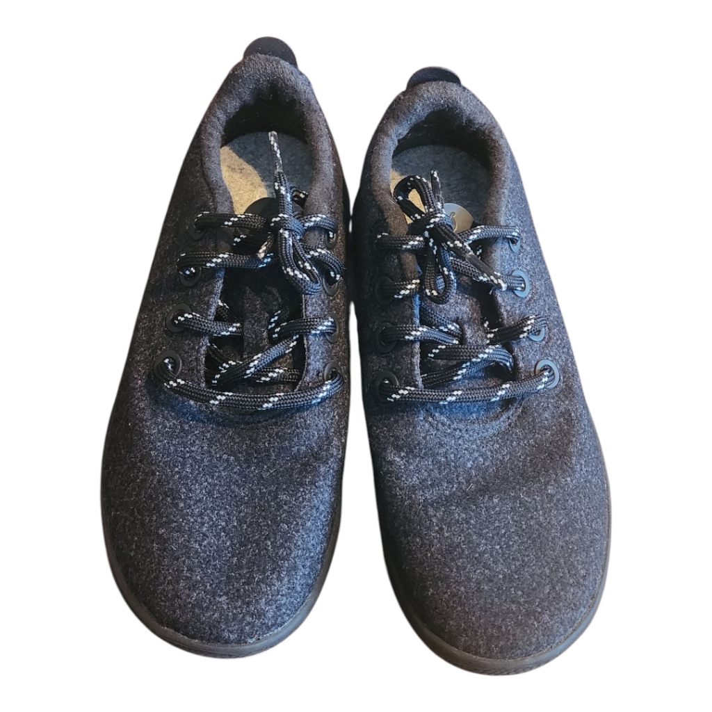 Allbirds Women's Wool Runner Mizzles Black Lace-Up Shoes Size W8